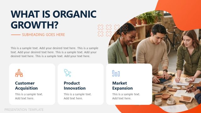 What is Organic Growth PowerPoint Slide – Organic Business Template