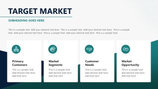 Four Columns Slide - Stratum Business PPT Design 