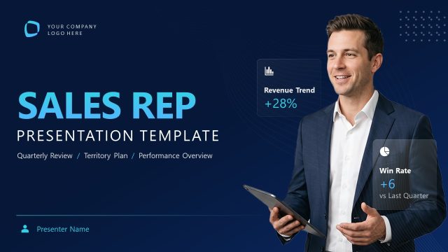 Sales Rep Presentation PowerPoint Template