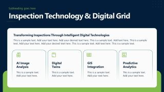 Electric Grid Inspections Infographics Layout