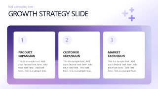 Growth Strategy Slide - SaaS Company PPT Template
