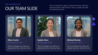 SaaS Company Template for Presentation 