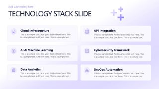 SaaS Company Slide Template