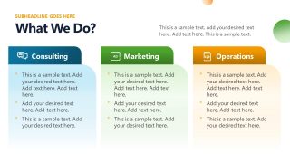 Small Business Company Profile Template for PowerPoint 