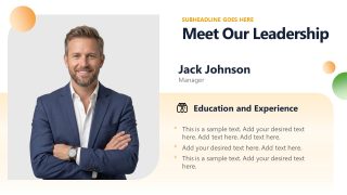 Small Business Company Profile PPT Deck 