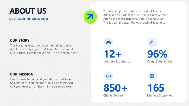 About Us PPT Slide for PowerPoint – Client Onboarding Template