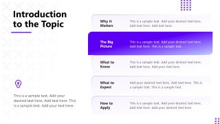 Internal Workshop Template for Presentation 