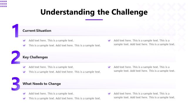 Understanding the Challenge Slide – Internal Workshop Presentation Template