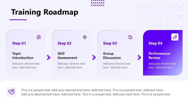Internal Workshop Template Roadmap for Training Presentation Slide