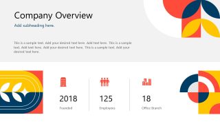 KPI Statistics for Light Geometry Aesthetic PPT Layout
