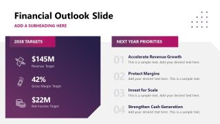Financial Report PPT Presentation Layout 