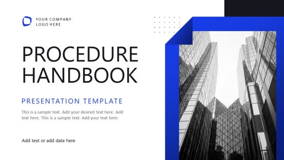 Procedure Handbook PPT Slide Template