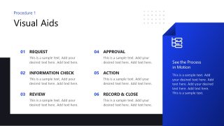 Creative Procedure Handbook Template Slide 