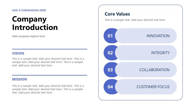 Company Introduction Slide for Business Development