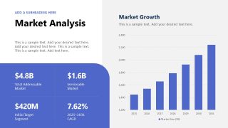 Market Growth - Business Development Presentation Template