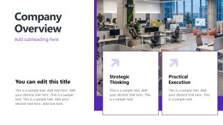 Purple White Company Template for PowerPoint 