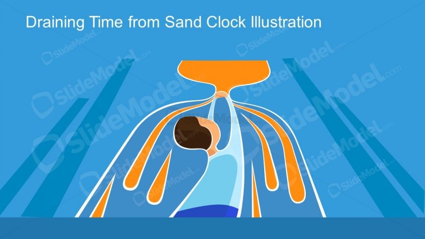 PPT Layout of Time Management Wasting Time Metaphor