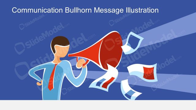 Message Communication Metaphor Illustration Scene