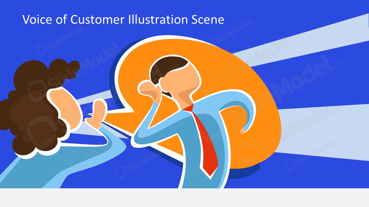 PPT Voice of Customer Vector Images