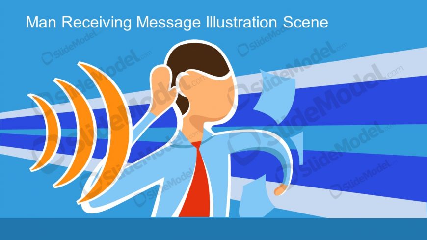 Incoming Message Man and Communication Metaphor