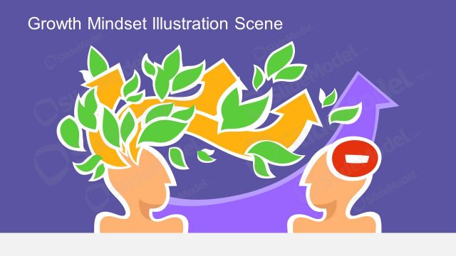 Growth Mindset Illustration Scene