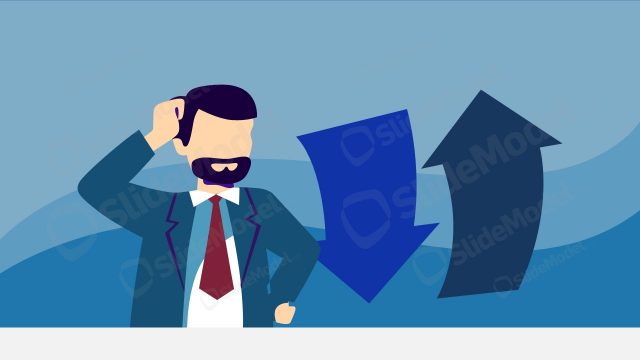 Undecided Metaphor Illustration Scene