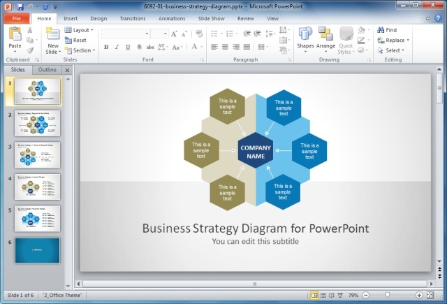 Business Strategy PowerPoint Template