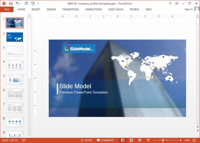 Convert PowerPoint slide to image format