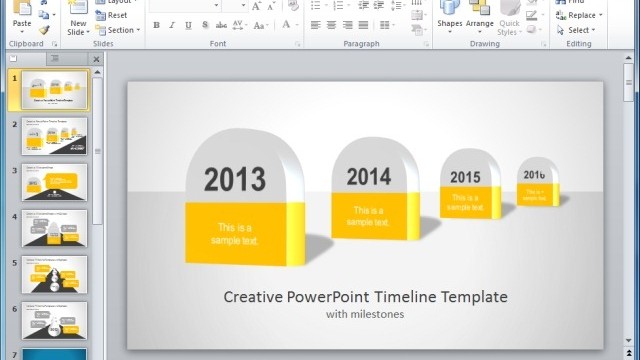Creative Templates For Gantt Charts & Project Planning in PowerPoint