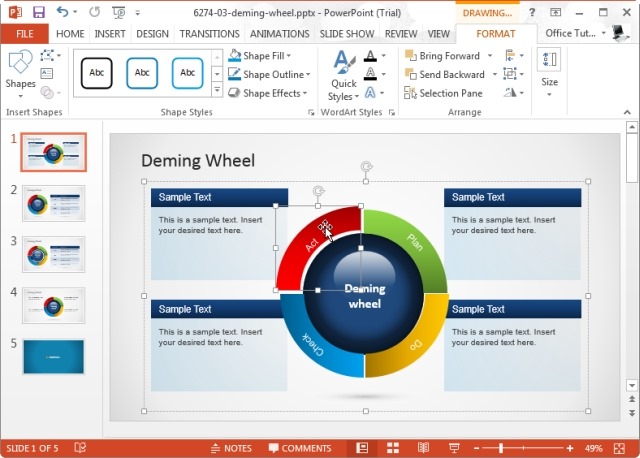 Deming-Wheel-Diagram-PowerPoint-Template.jpg - SlideModel