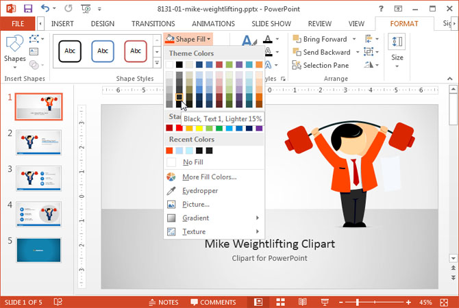 Powerpoint Edit Table Line Color