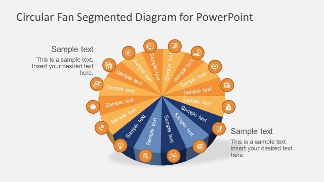 3D Cylindrical Segmented Graph