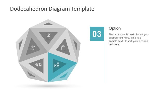 Pentagonal PowerPoint Vector Design