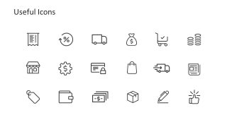 Creative Infographic Icons for Diagram Customization