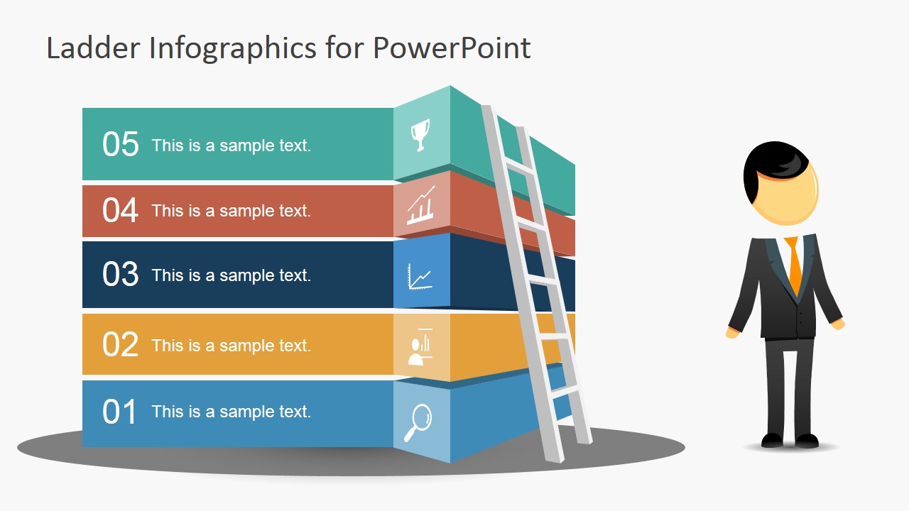 career ladder presentation template