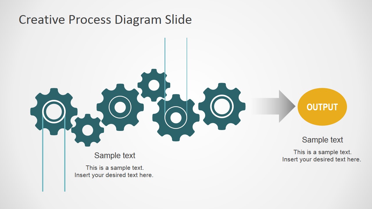 Free Gear Process Diagram Slides & Google Slides