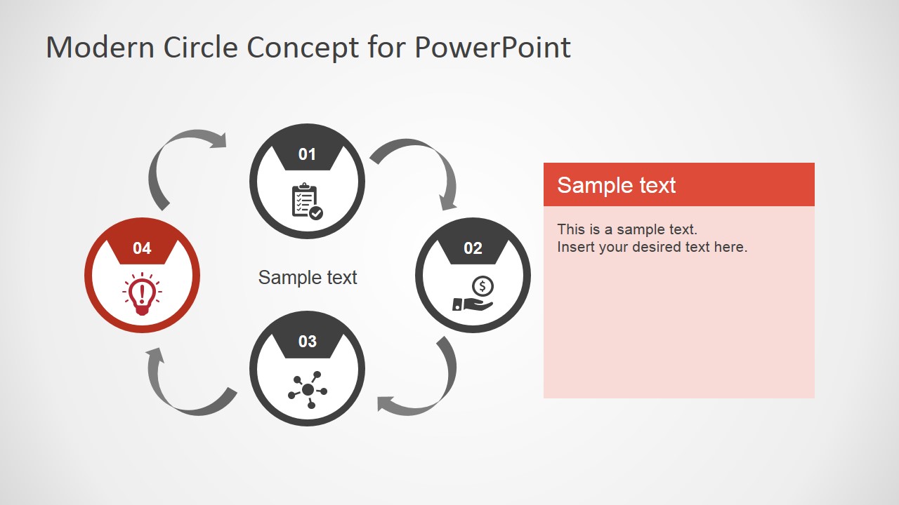 Free Circles Concept Diagram for PowerPoint & Google Slides