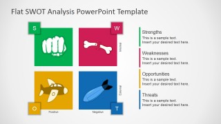 PowerPoint Presentation Free SWOT Analysis Template