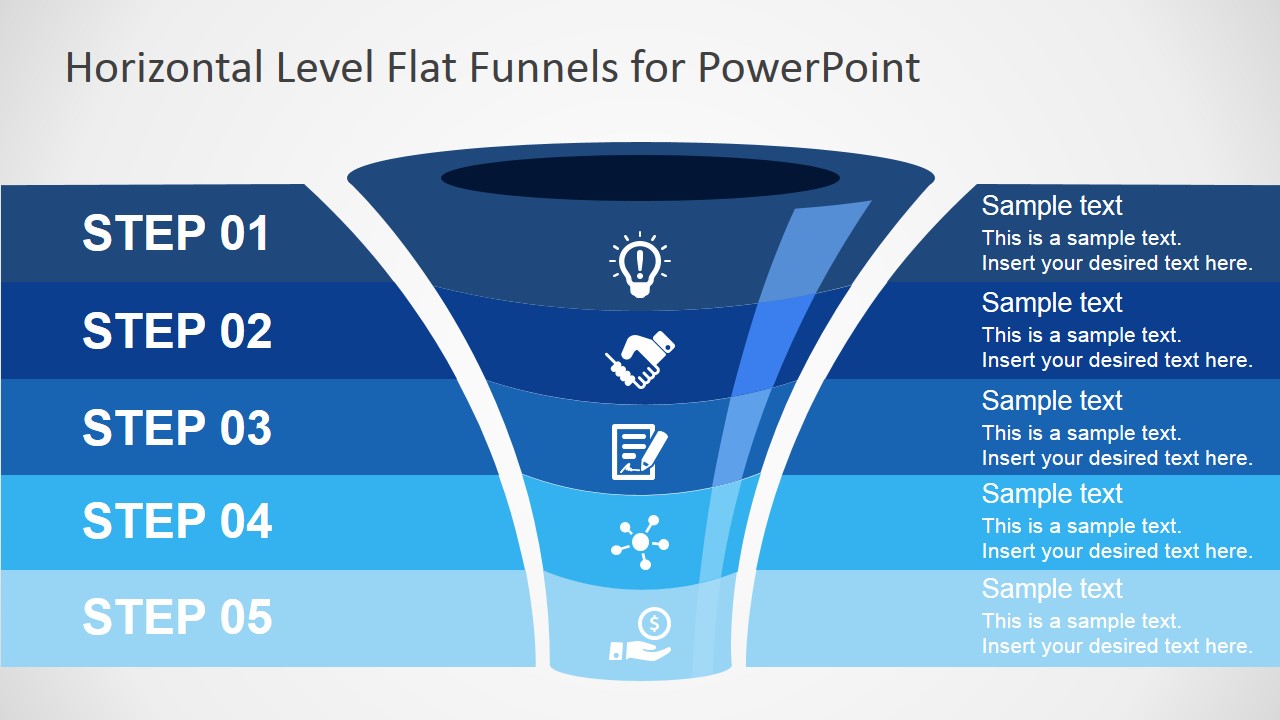 Free Funnel Shapes For Powerpoint Slidemodel 4361