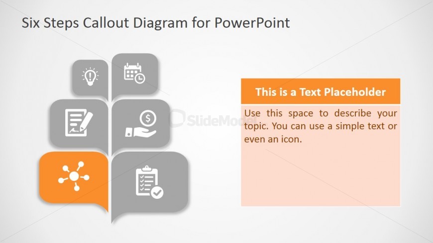 Callout Slide Design Diagram PPT