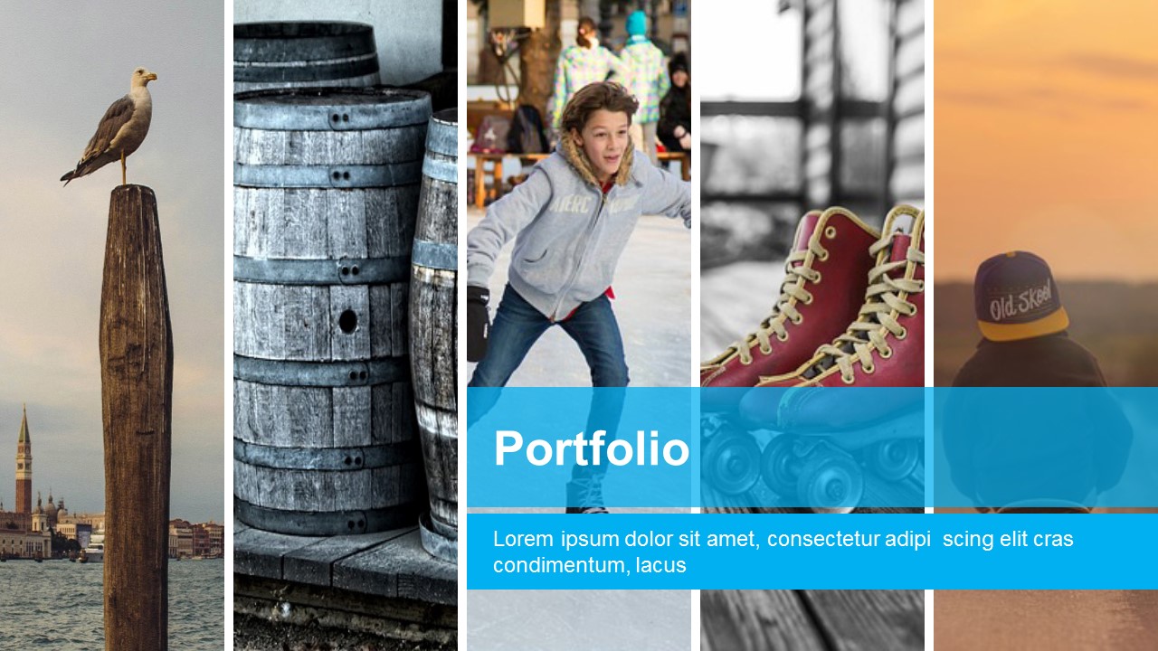 Free Modern PowerPoint Template Design & Google Slides