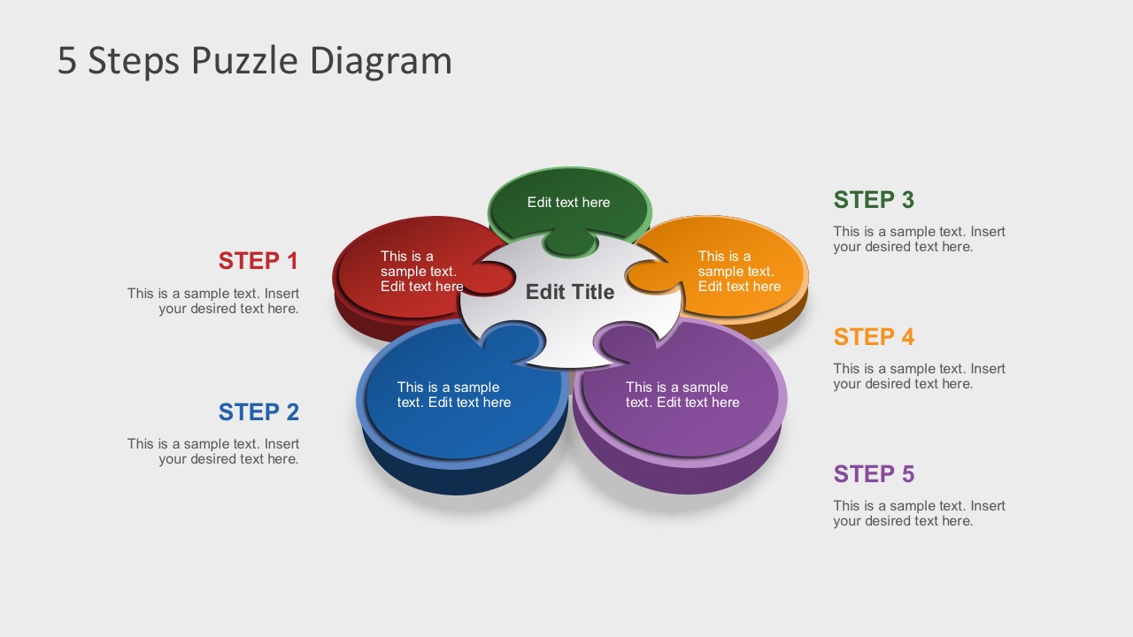 Free Editable Steps Diagrams For PowerPoint Presentations