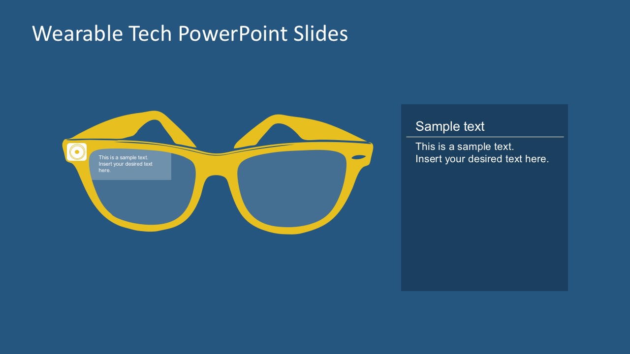 Free High Technology Goggle Vector For PowerPoint 