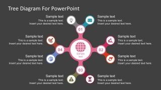 Free Tree Infographic Diagram Business Template Presentation