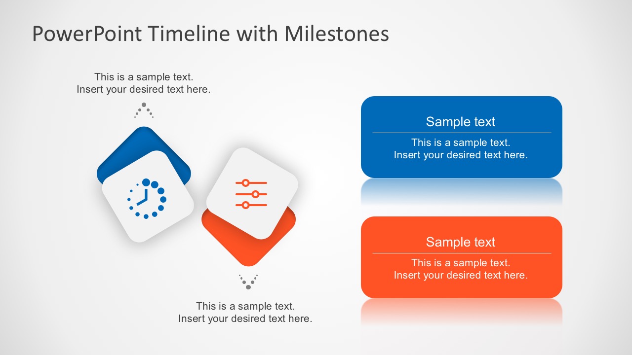 Free Milestone Charts Presentation Slides