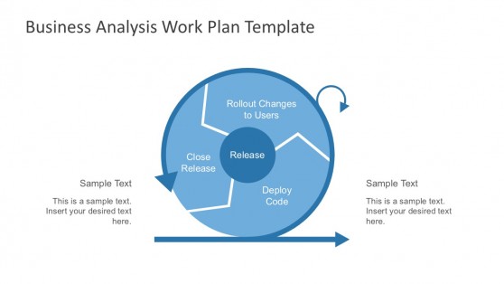 Agile Process Template With Circle Diagram Charts