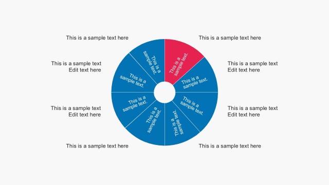 Wheel Diagrams Free PowerPoint With 8 Steps