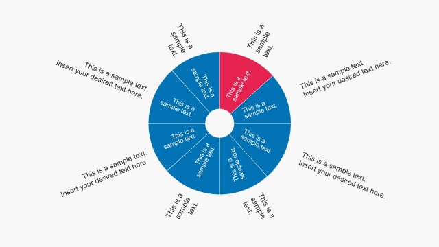Creative Circle Diagrams With Steps For PowerPoint