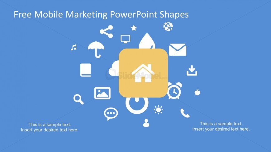 Free Mobile Marketing Infographics For PowerPoint 