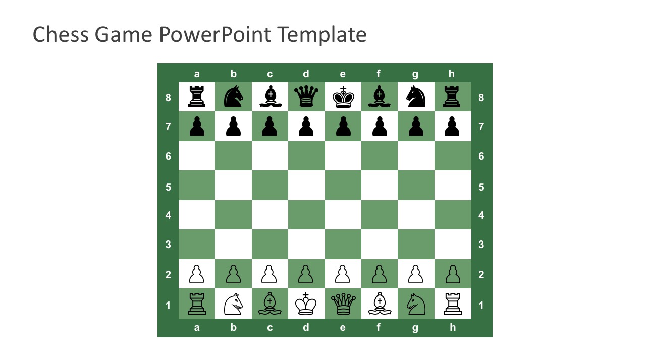 Free Chess Board Game for PowerPoint